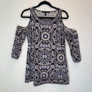 White House Black Market Cold-shoulder Tunic